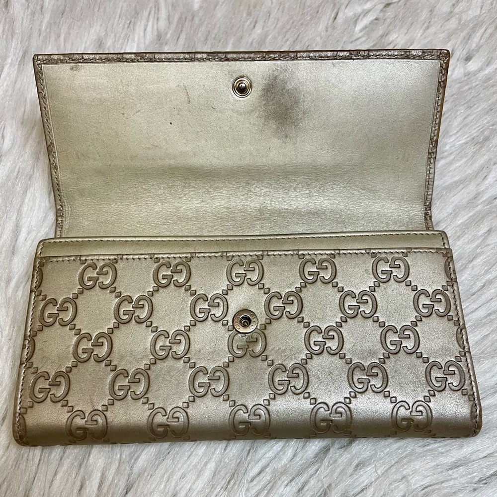 Authentic GUCCI Monogram GG wallet without the off brand chain. - Picture 8 of 16